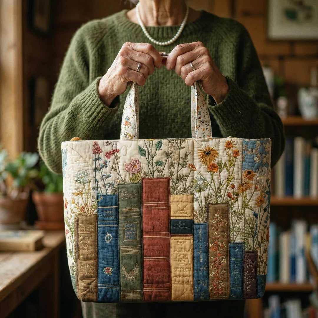Bolso Hecho a Mano con Flores