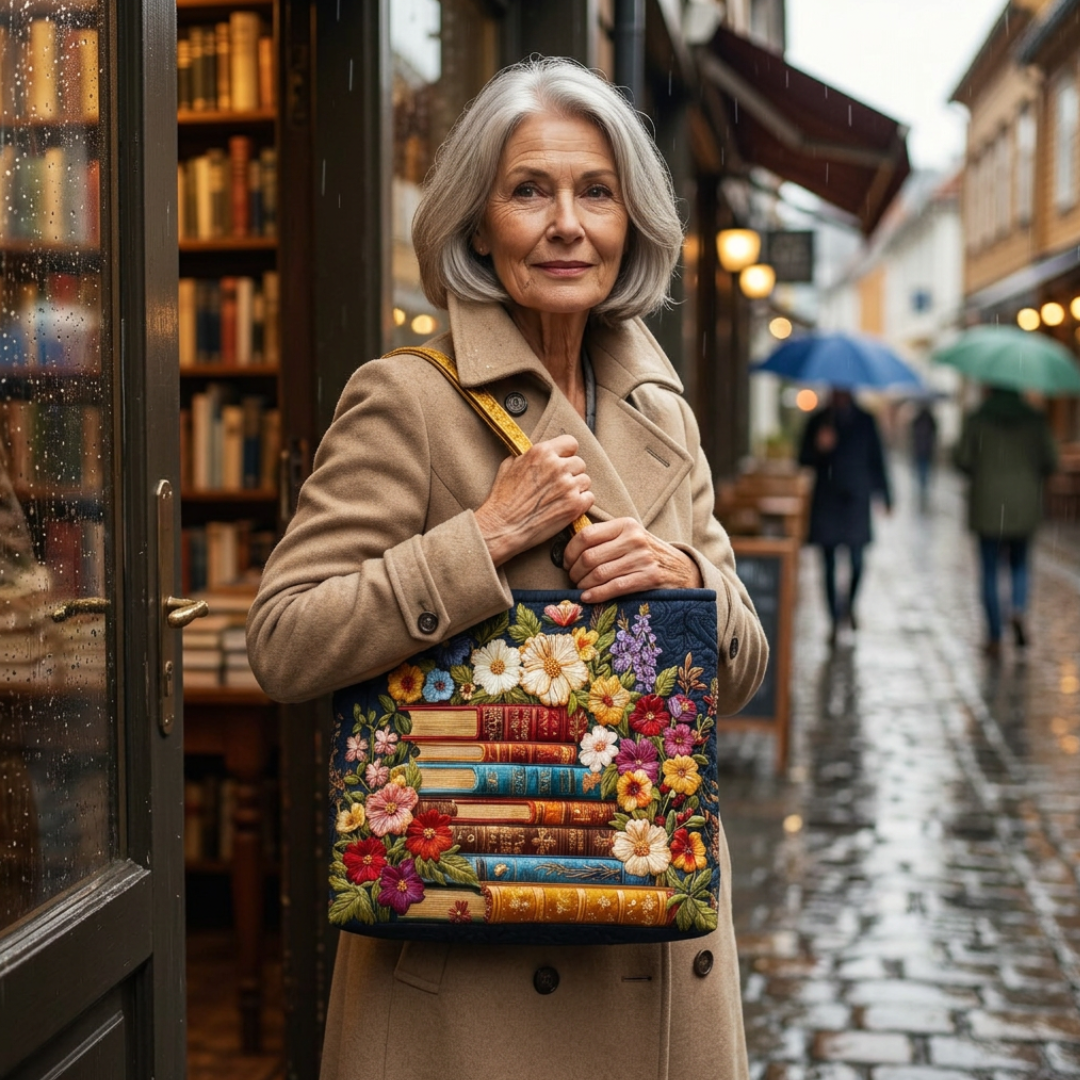 Bolso Hecho a Mano con Diseño Floral