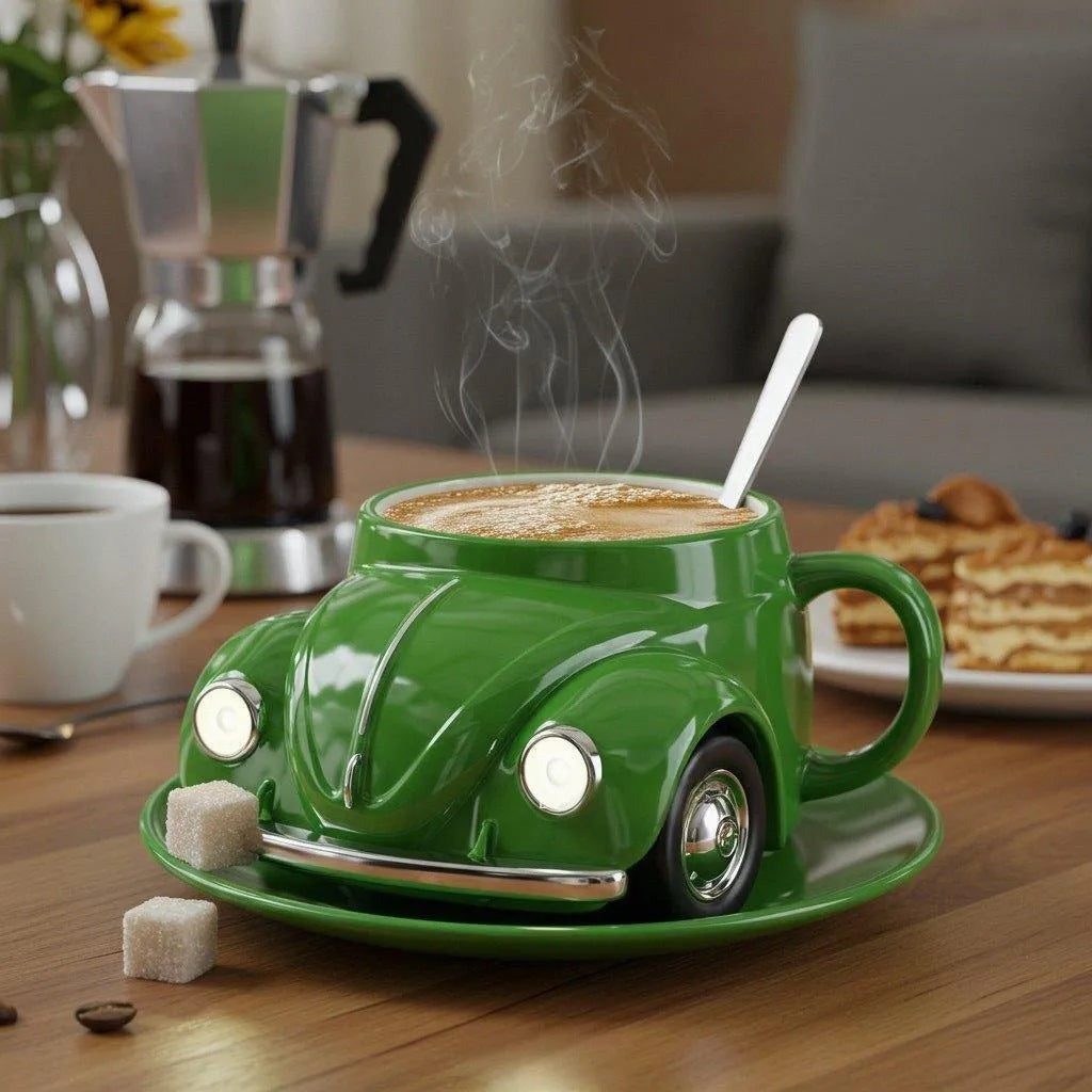CARISTA | Espresso šalica s motivom klasičnog automobila